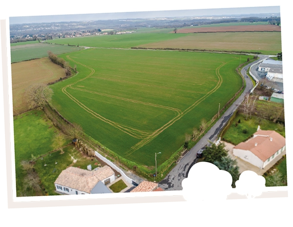 ICI : la burgaillerie - 79400 st martin de saint-maixent - deux-sèvres. 46.38914951 - 0.21807237